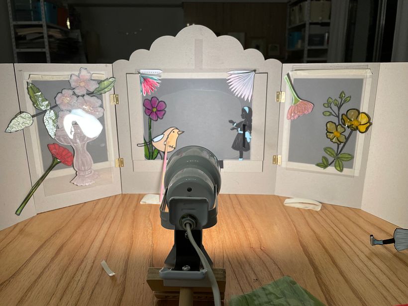 Mi proyecto del curso: Relatos con papercut: narrar con luz y sombras 8