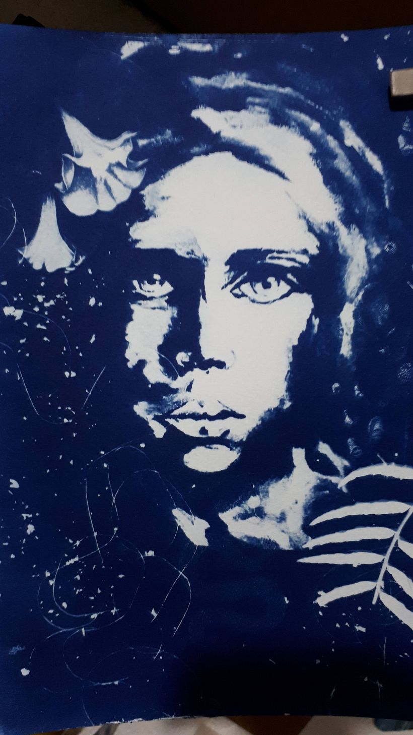 Mi proyecto del curso: Cianotipia: técnica de impresión con luz 2