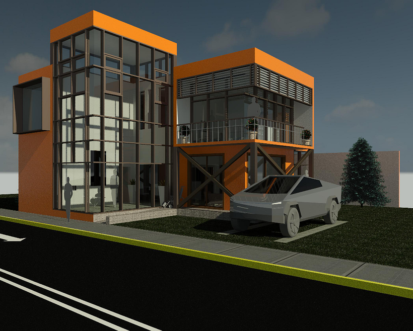 PERSPECTIVA ESTILO RENDER