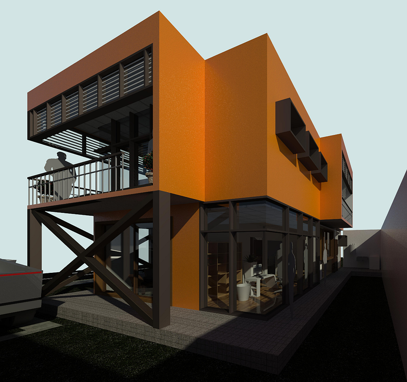 PERSPECTIVA ESTILO RENDER