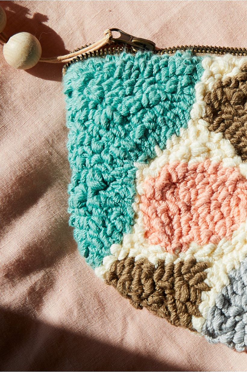 Bordando con punch needle para DMC 7