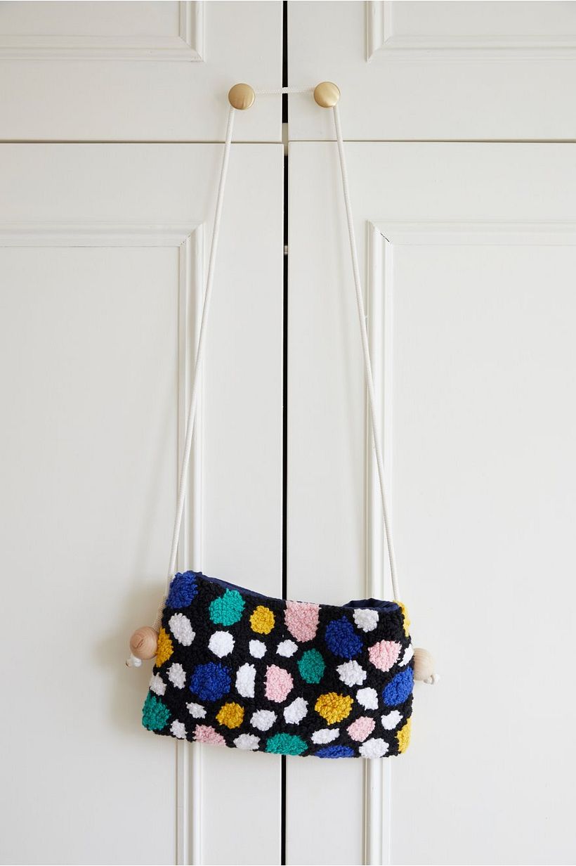 Bordando con punch needle para DMC 8