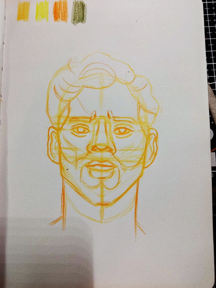 My project for course: Vibrant Portrait Drawing with Colored Pencils 3