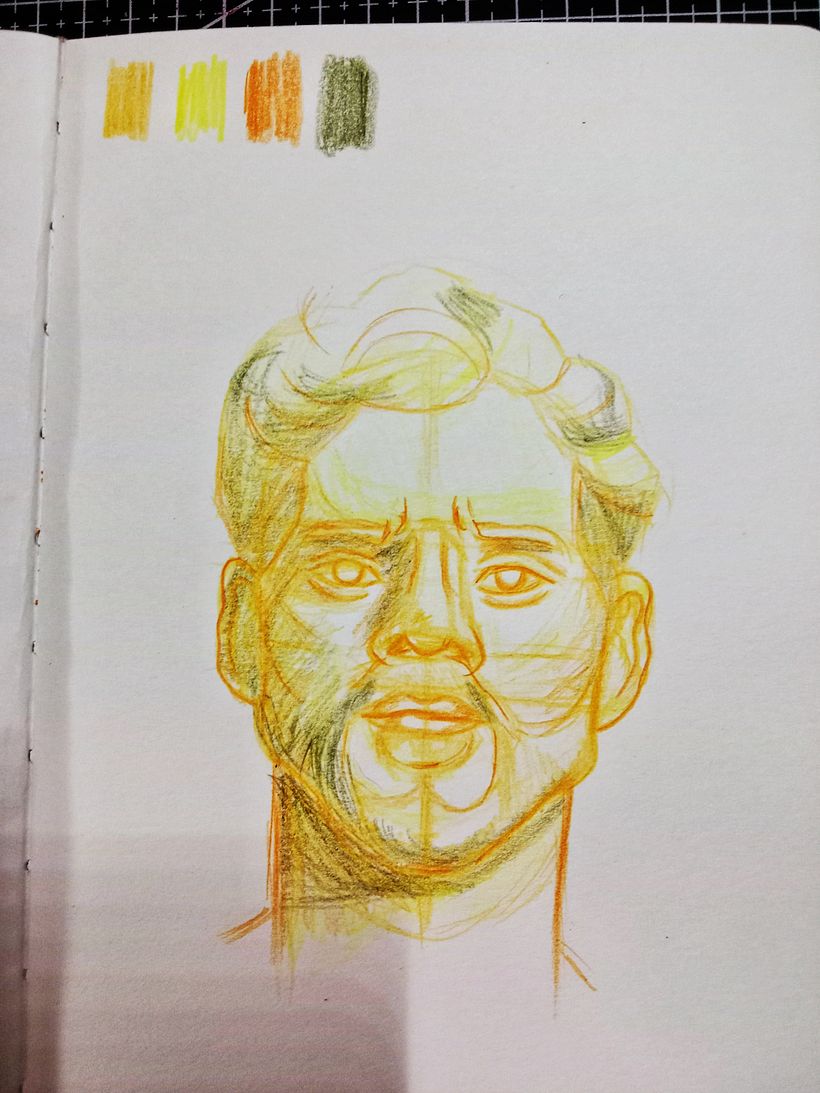 My project for course: Vibrant Portrait Drawing with Colored Pencils 4