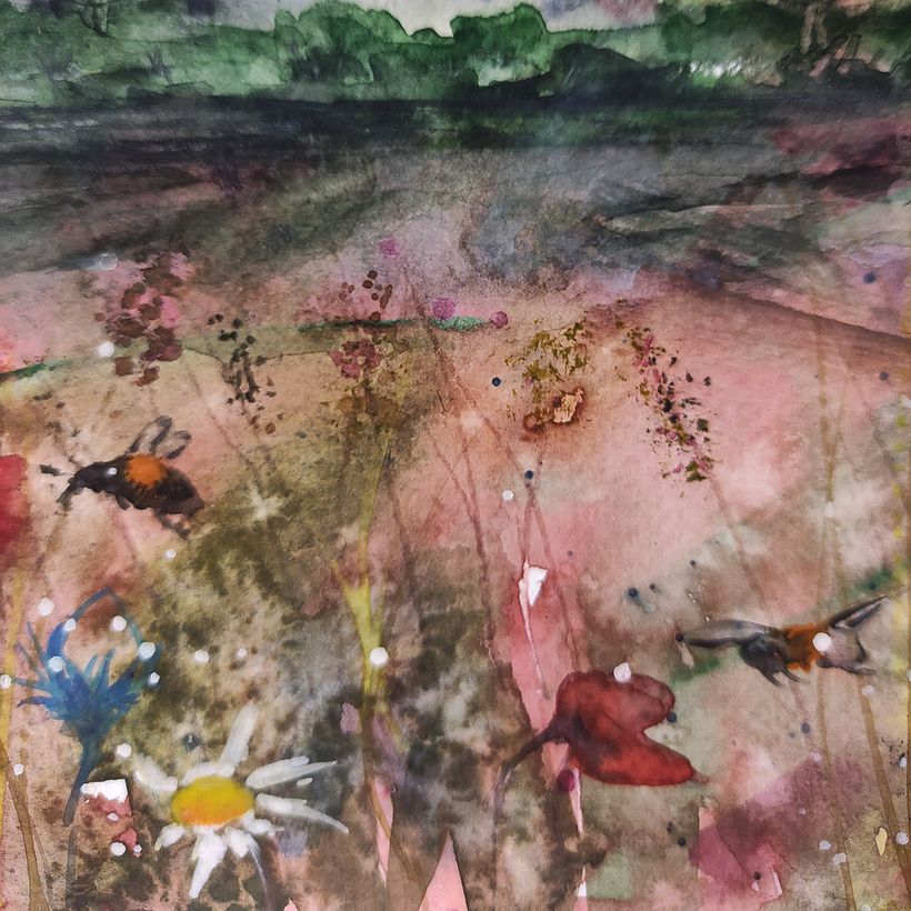 Mi proyecto del curso: Ilustración naturalista con acuarela y carboncillo 1