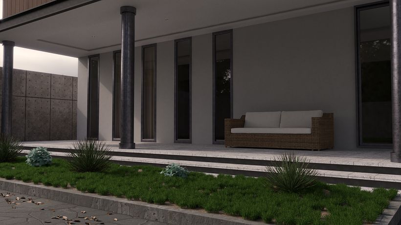 Mi proyecto del curso: Render de interiores con SketchUp y V-Ray Next 5