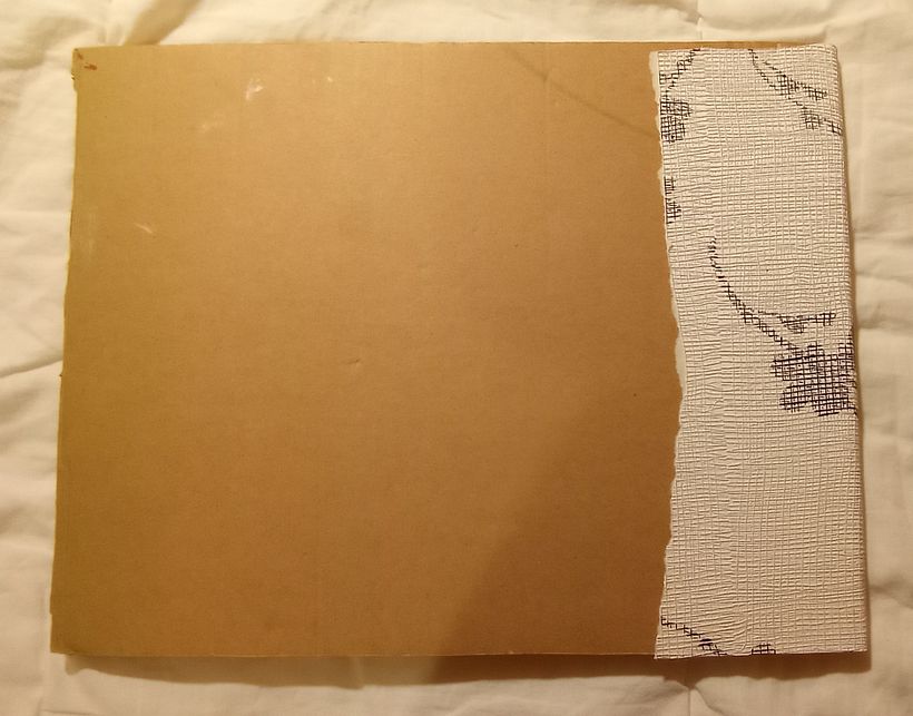Tapa de atras del cuaderno cusrso de Maru