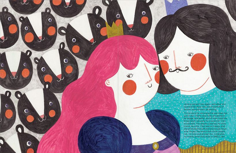 The Farting Princess book illustrations 5