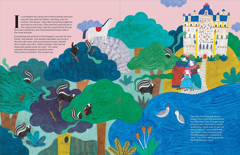 The Farting Princess book illustrations 3