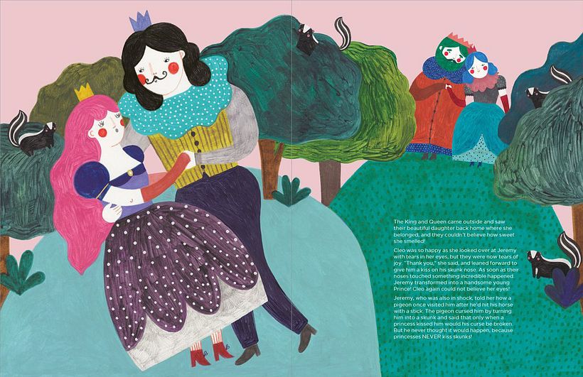 The Farting Princess book illustrations 4