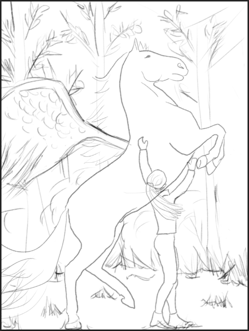 My project for course: Digital Illustration of Fantasy Animals for Beginners 1