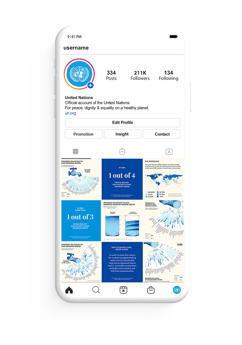 Mock up of possible social media assets