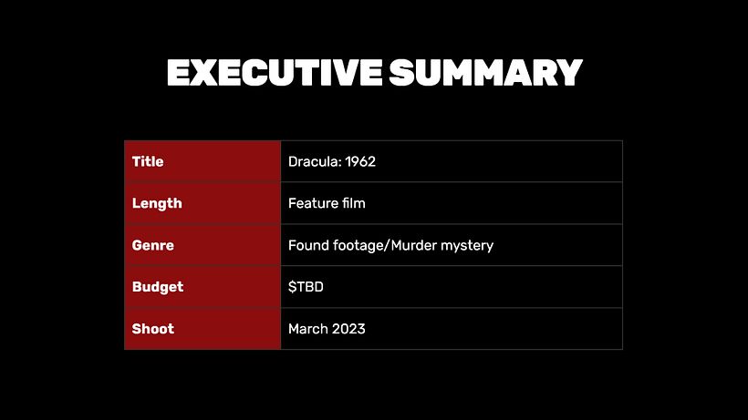Film Pitch Template 4