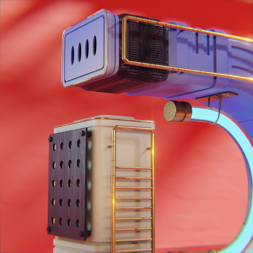 Mi proyecto del curso: Diseño 3D de letras originales con Blender 4