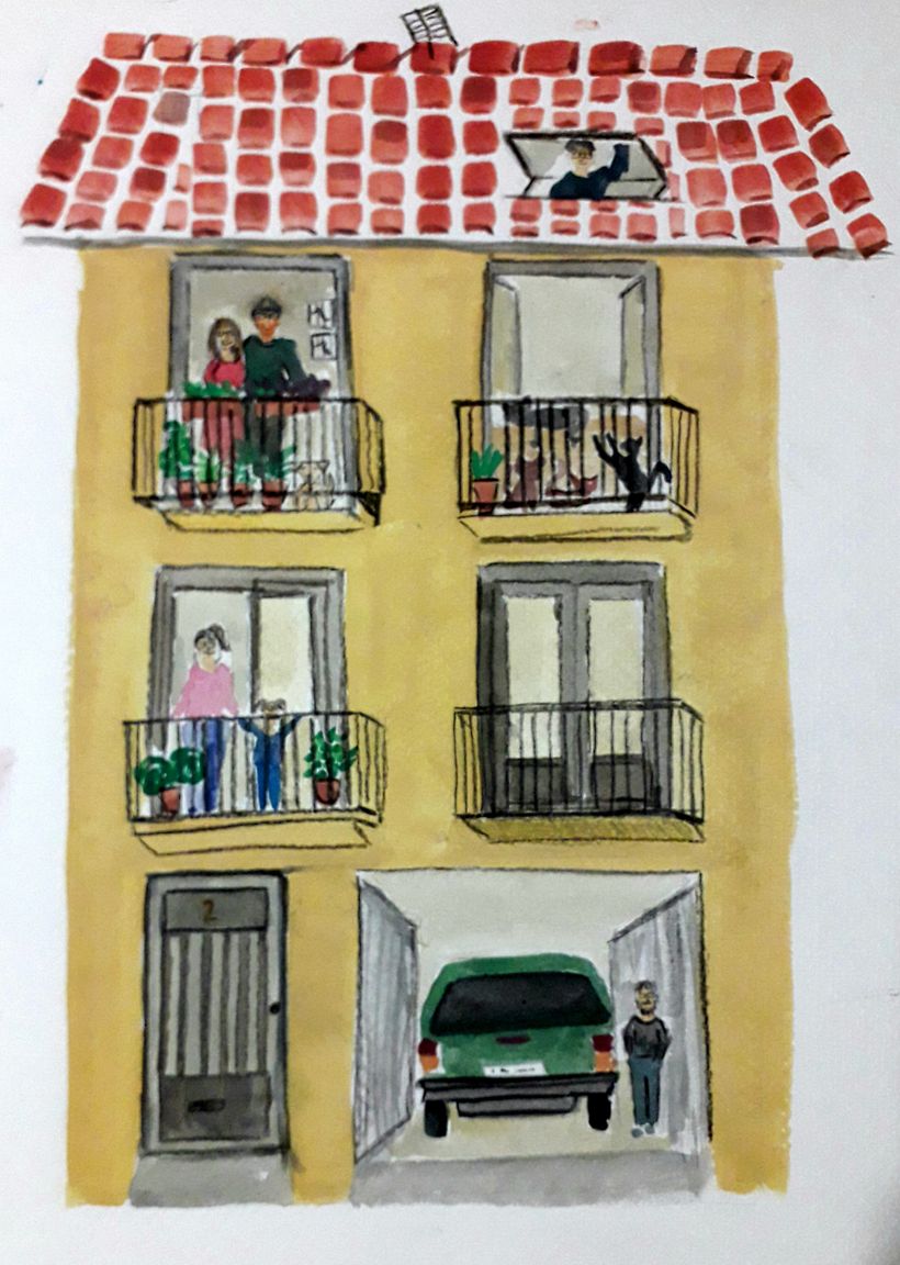 Mi proyecto del curso: Técnicas de gouache para ilustración en sketchbook 3