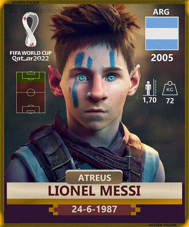 Messi Multiversum auf dem Weg nach Katar 2022 3