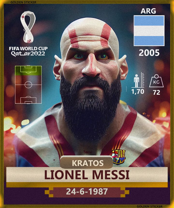 Messi Multiversum auf dem Weg nach Katar 2022 4