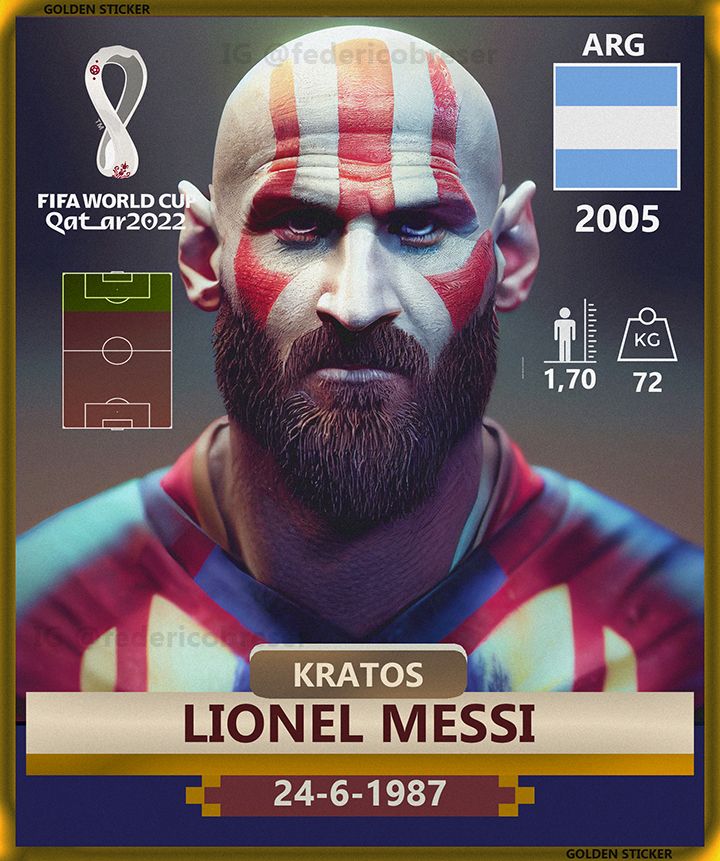 Messi Multiversum auf dem Weg nach Katar 2022 5