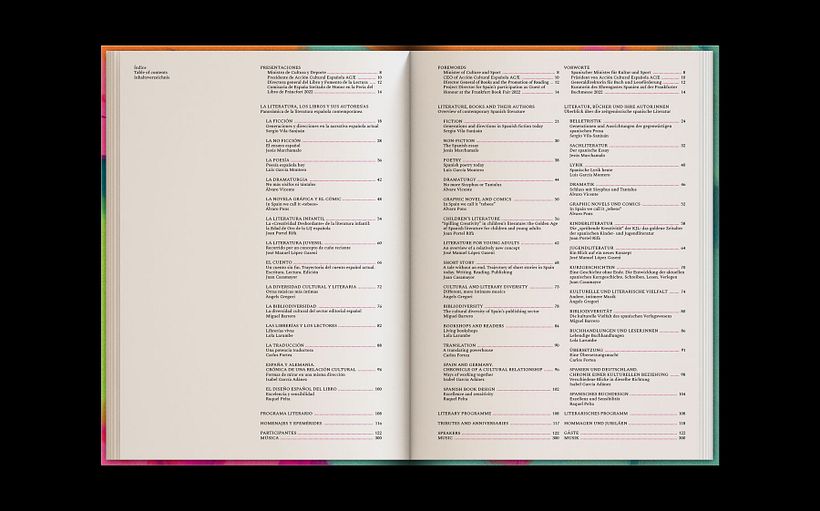 Spain, Guest of Honour at the Frankfurt Bookfair 2022, Catalogue 3