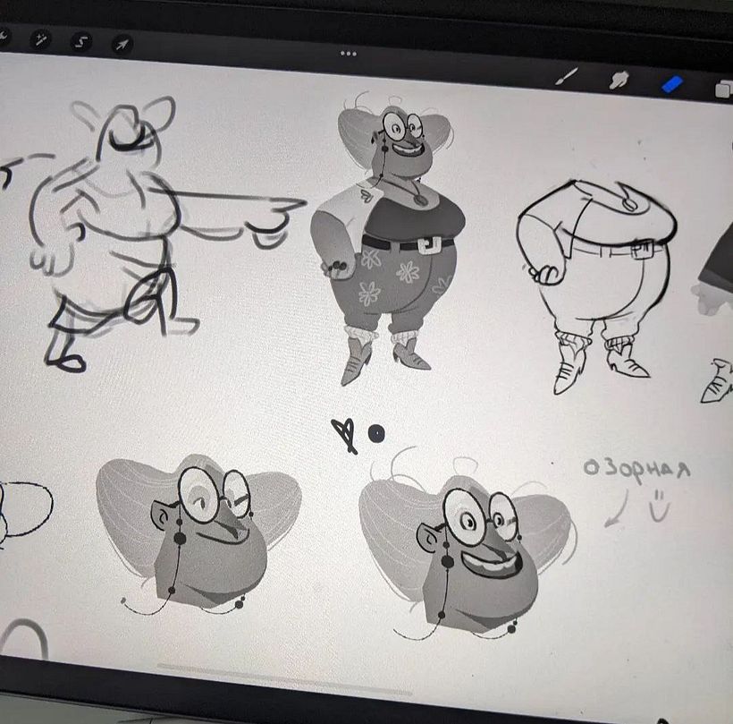 My project for course: Character Exploration for Expressive Illustration 1