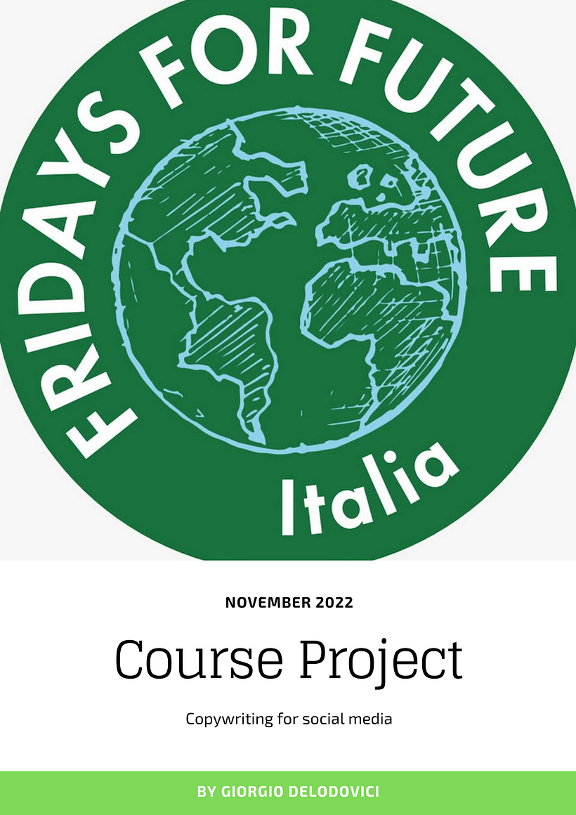 My project for course: Copywriting for Social Media_One week Zero waste! 1
