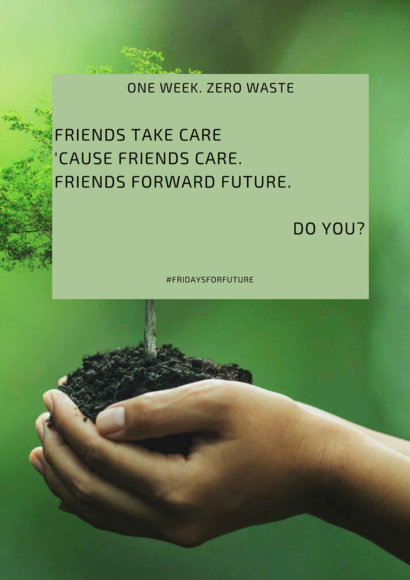 My project for course: Copywriting for Social Media_One week Zero waste! 5