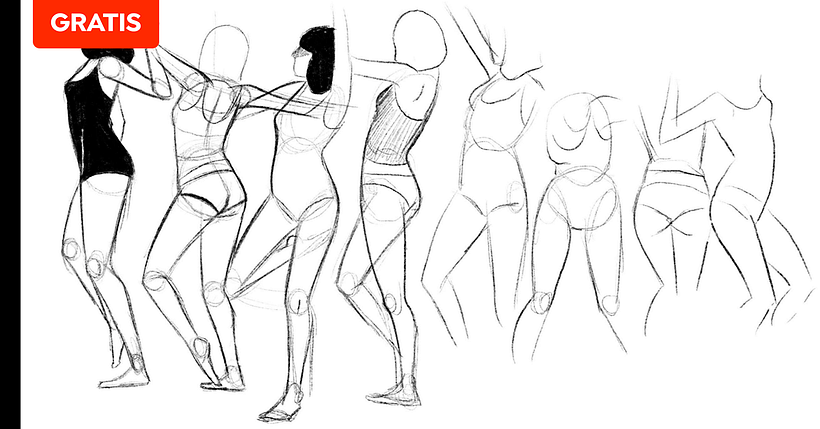 Aprende a dibujar cuerpos paso a paso