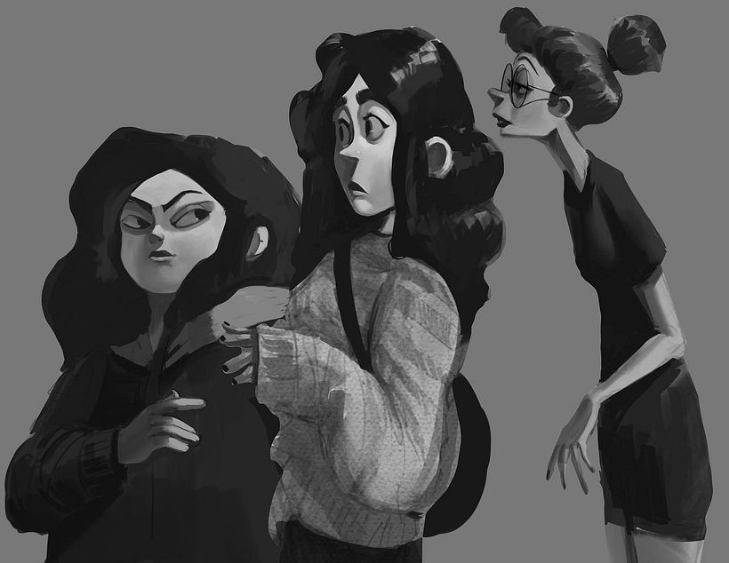 Personajes desde el Sketchbook 9