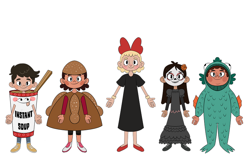 Diseño de Personajes: My Brother the Monster 11