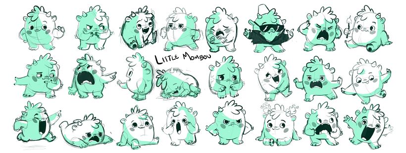 Diseño de Personajes: My Brother the Monster 5