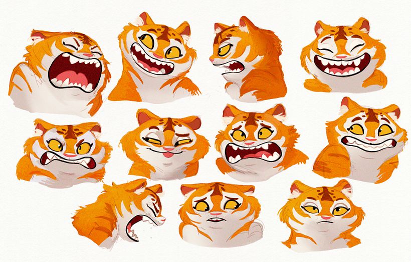 Proyecto Personal: Tale of the Golden Tiger Princess - Diseño