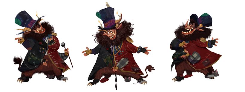 Diseño de Personajes: Los Sustos Ocultos de Frankelda 7