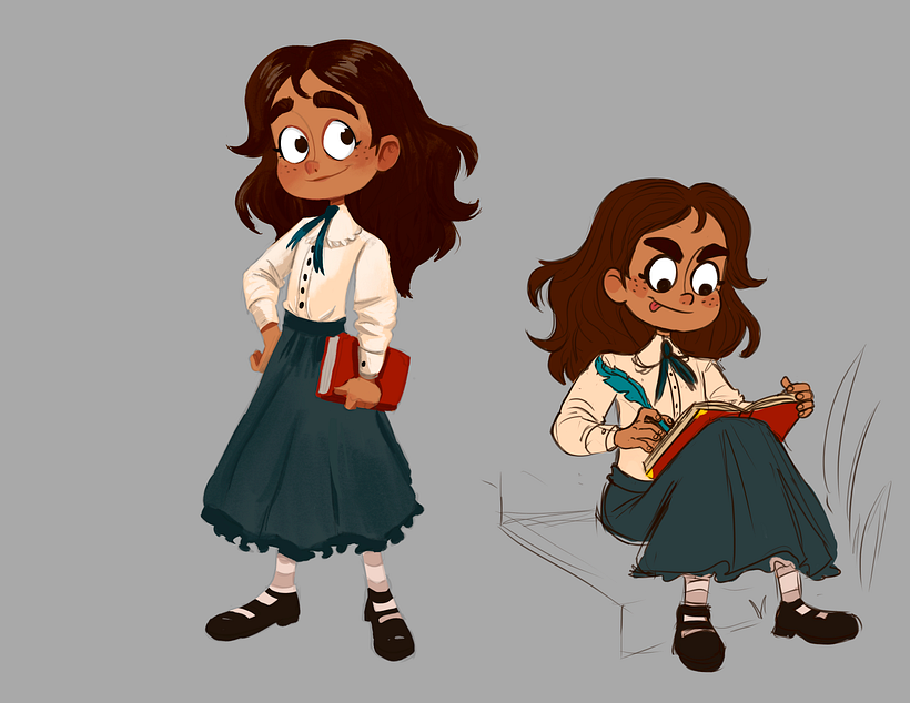 Diseño de Personajes: Los Sustos Ocultos de Frankelda 9