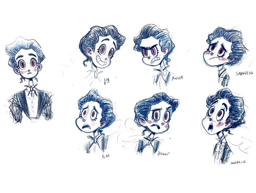 Diseño de Personajes: Los Sustos Ocultos de Frankelda 13