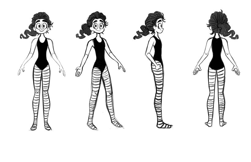 Diseño de Personajes: Los Sustos Ocultos de Frankelda 14