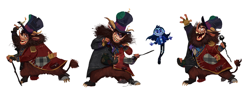 Diseño de Personajes: Los Sustos Ocultos de Frankelda 18