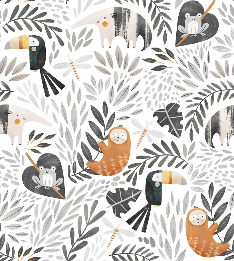 Three additional colorways were created, including blue, purple and gray, which is featured above