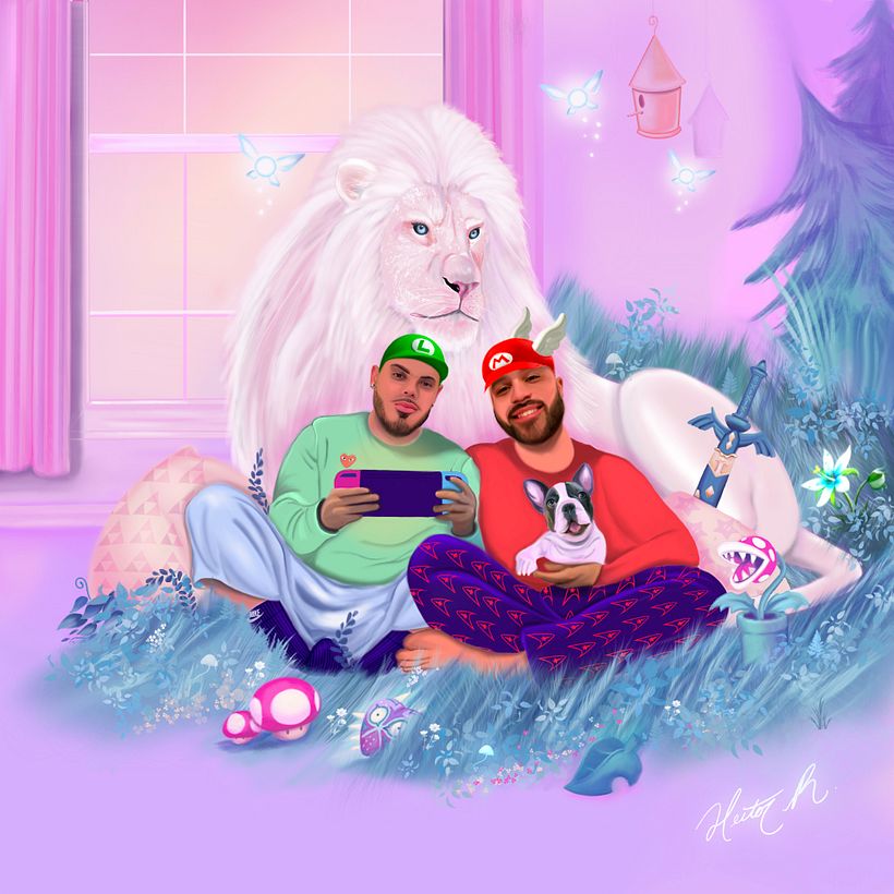 My project for course: Procreate: Creative Illustration Techniques 4