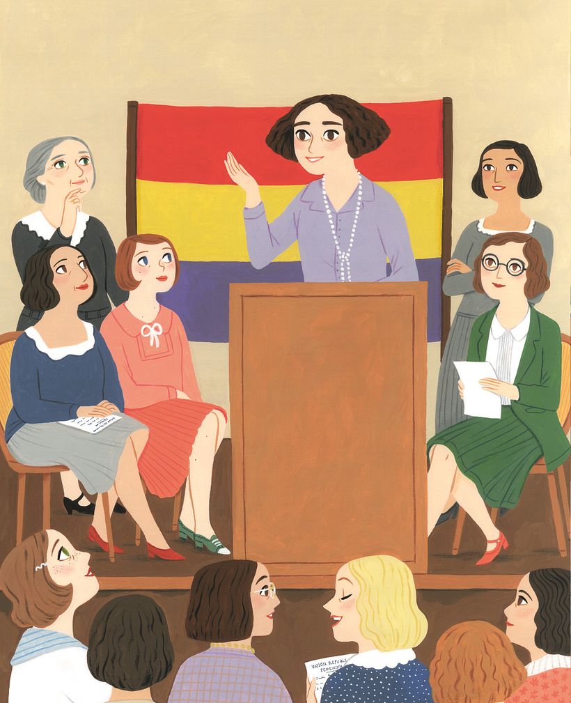 Pequeña y GRANDE Clara Campoamor 11