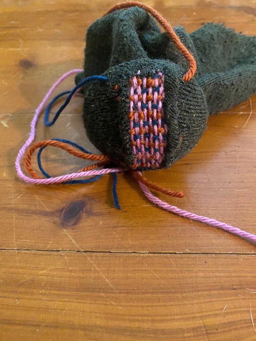 My project for course: Visible Mending: Colorful Knitwear Repair 4