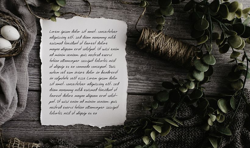 Mein Abschlussprojekt für den Kurs: Typografie-Design: Digitalisiere deine Handschrift 3