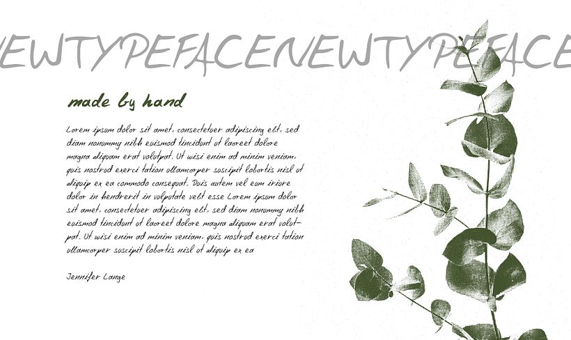 Mein Abschlussprojekt für den Kurs: Typografie-Design: Digitalisiere deine Handschrift 4