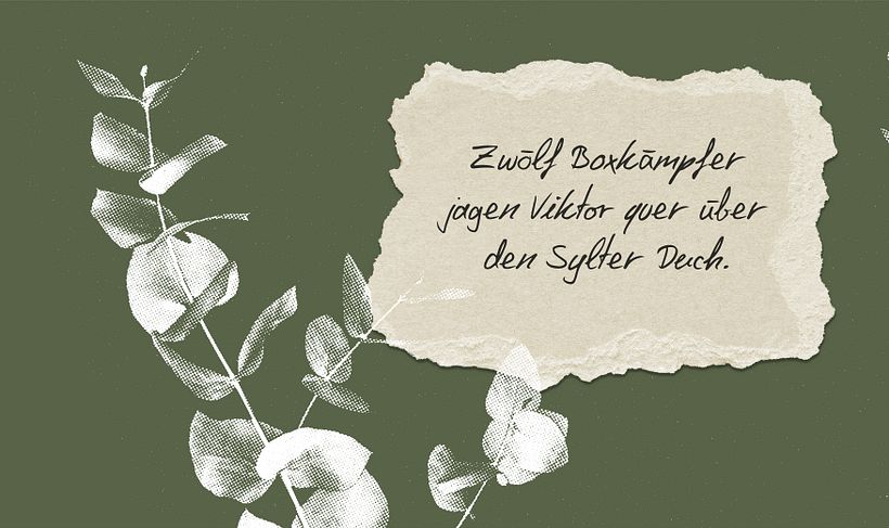 Mein Abschlussprojekt für den Kurs: Typografie-Design: Digitalisiere deine Handschrift 5