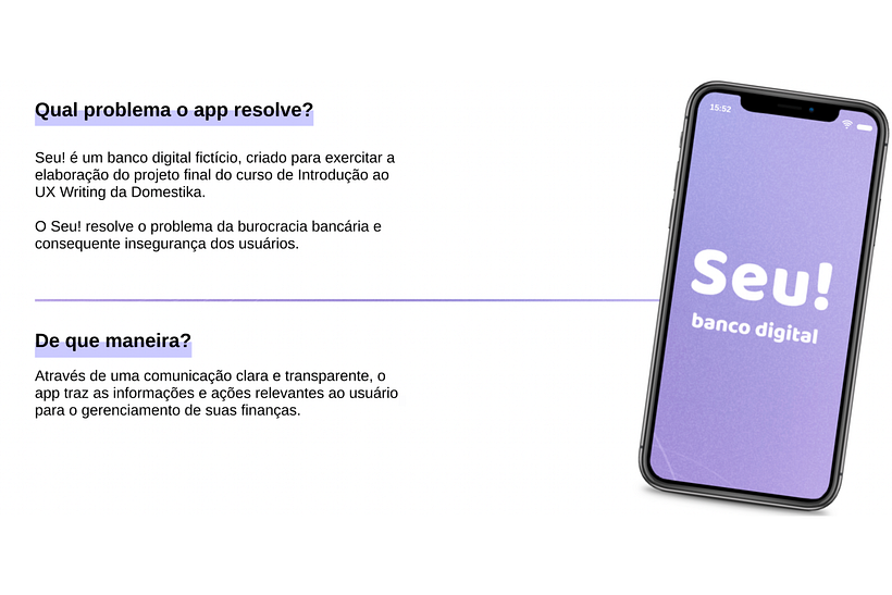 Meu projeto do curso: Introdução ao UX Writing - Débora 2