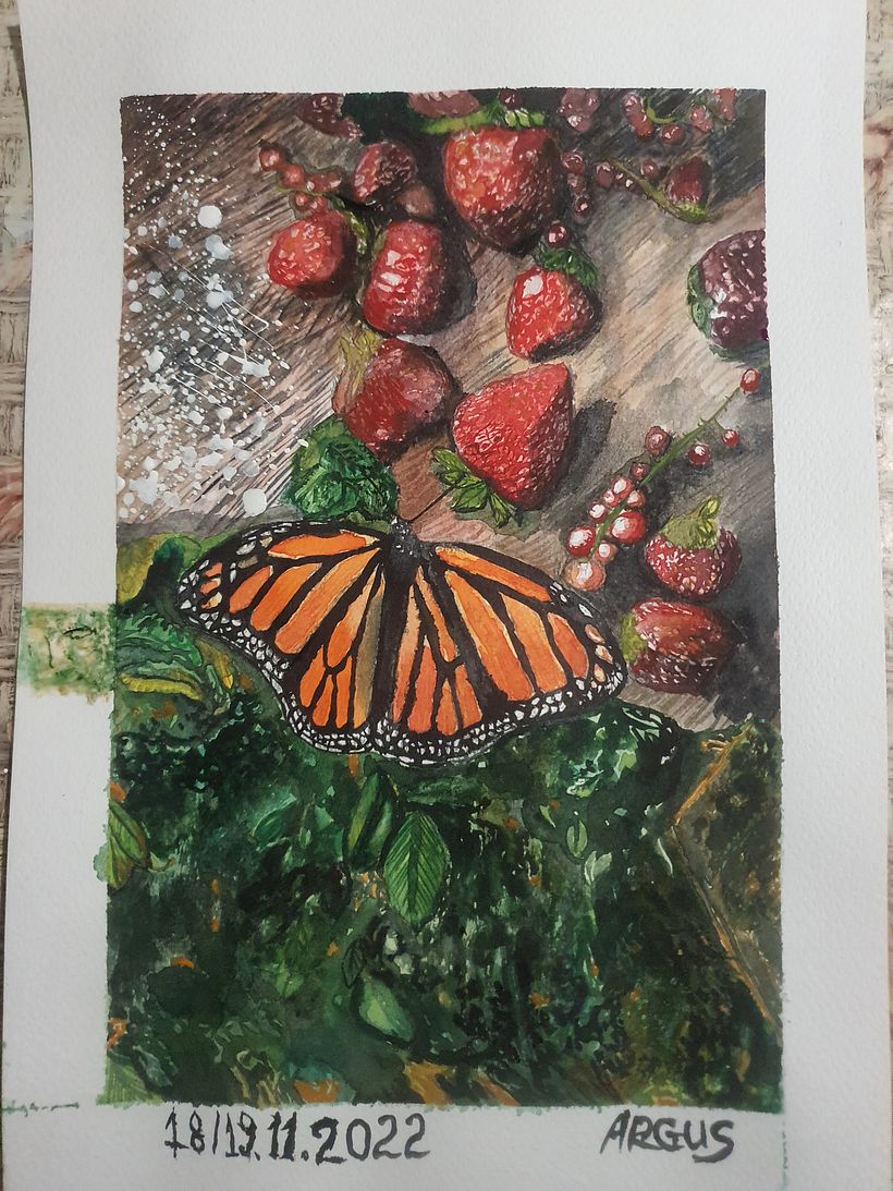 My project for course: Botanical Watercolor Painting of the Natural World 3