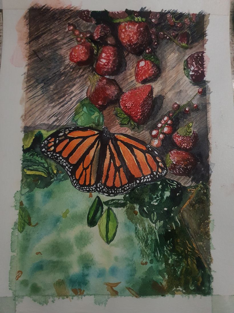 My project for course: Botanical Watercolor Painting of the Natural World 4