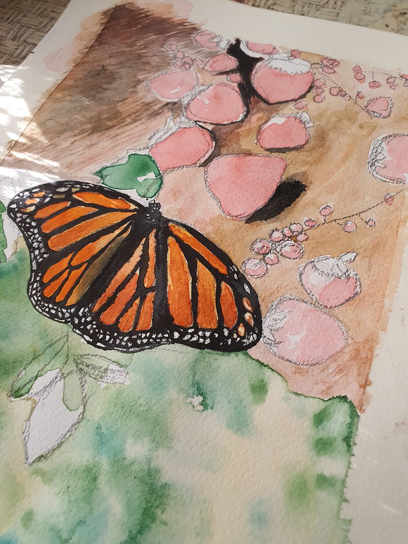 My project for course: Botanical Watercolor Painting of the Natural World 7