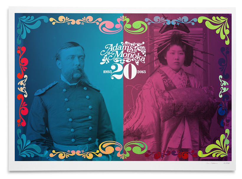 AdamsMorioka 20th Anniversary poster 1