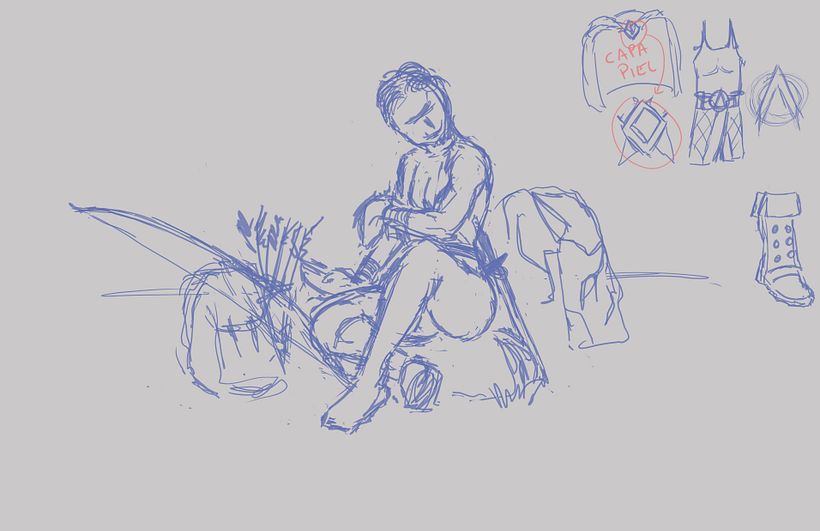 Mi proyecto del curso: Concept art para diseño de personajes y worldbuilding 1