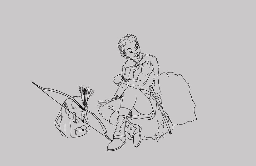 Mi proyecto del curso: Concept art para diseño de personajes y worldbuilding 2